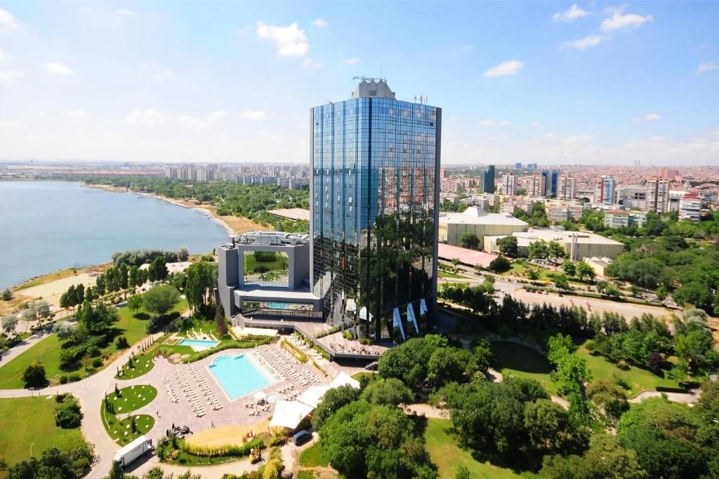 Sheraton İstanbul Ataköy Hotel Havadan Görünüm